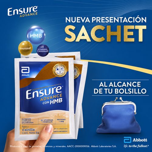 Ensure Advance Sachet X 53.5Gr