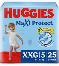 Pañal Huggies Azul Etapa 5 X 25