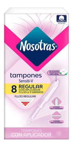 Tampones Nosotras X 8 Con Aplicador