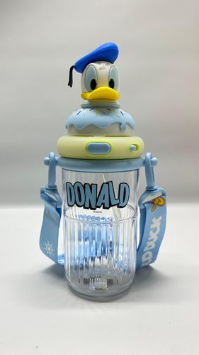 Vaso Pitillo Pato Donald