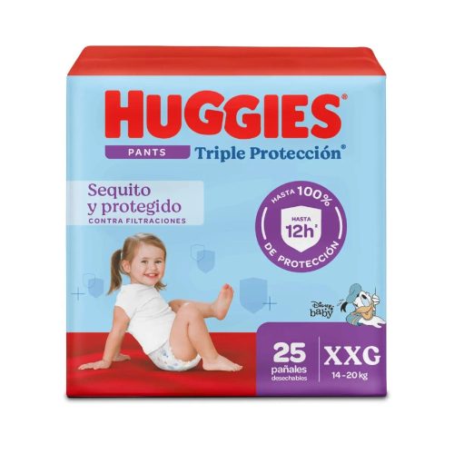 Pañal Huggies Azul Pants Et 5 X 25