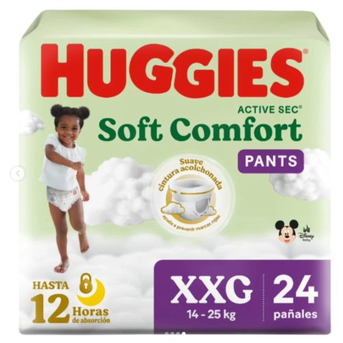 Pañal Huggies Auto Ajuste Etapa 5 X 24
