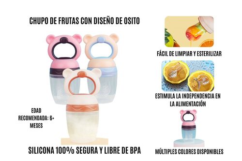Chupo De Fruta Osito