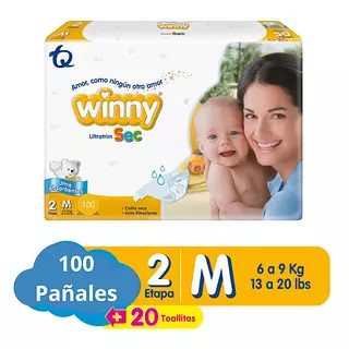 Pañal Winny Etapa 2 X 100