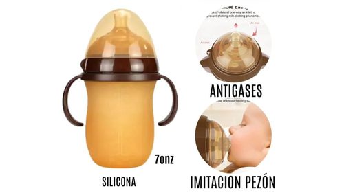 Tetero Silicona Grande