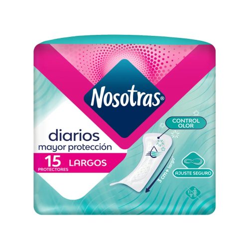 Protectores Nosotras Largos X 15