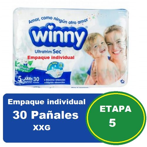 Pañal Winny Etapa 5 E.Ind. X 30