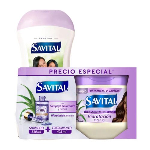 Oferta Shampoo Savital + Tratamiento