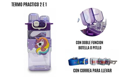Vaso Pitillo 2 En 1