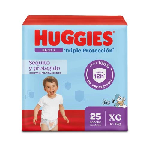 Pañal Huggies Azul Pants Et 4 X 25