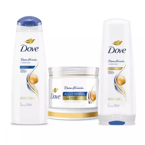 Oferta Dove Shampoo + Acond. + Tratamiento Dove