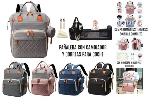 Pañalera Con Cambiador Gr
