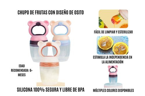 Chupo De Fruta Orejitas