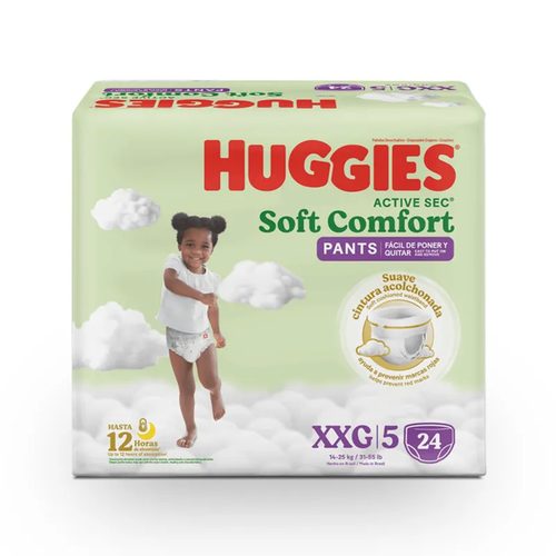 Pañal Huggies Active Sec Etapa 5 Y 6