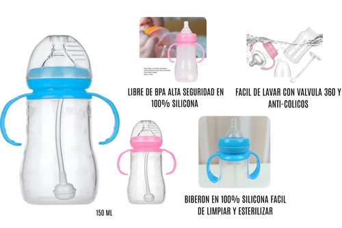 Tetero Silicona 5 Onz