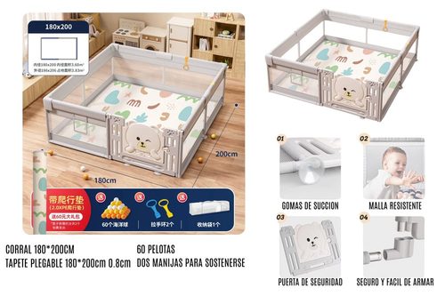 Corral De Pelotas Plastico