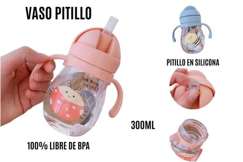 Vaso Pitillo Abejita