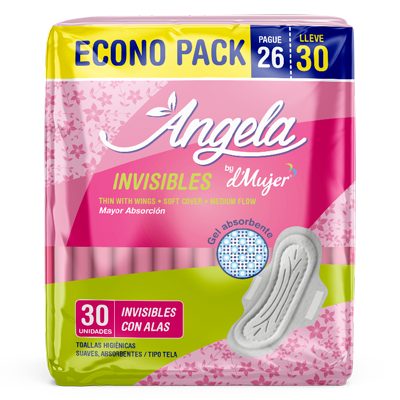 Toallas Angela Invisible X 30