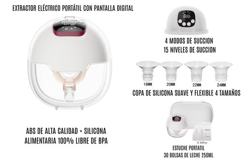 Extractor Inalambrico Con Copas