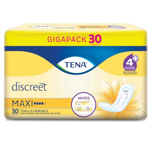 Toallas Tena Mujer Maxi X 30