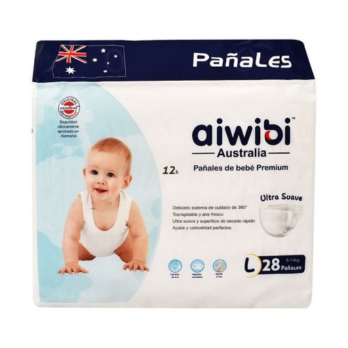 Pañal Aiwibi Premium Et 3 X 28
