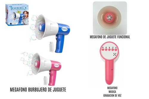 Megafono Burbujero