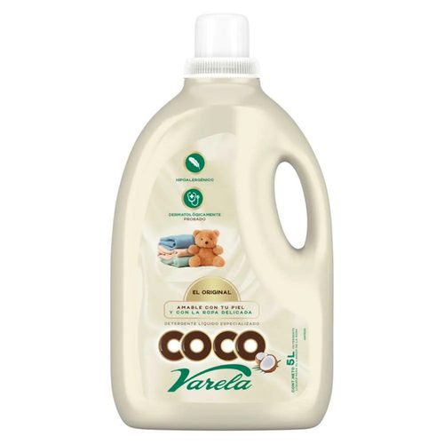 Detergente Liquido Coco Varela Para Bebé