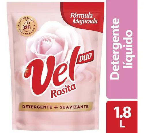 Jabon Liquido Vell Rosita Liquido Bolsa 1800Ml