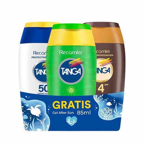 Oferta Protector Tanga + Bronceador + After Sun X 85Gr C/U