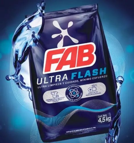 Jabon En Polvo Fab X 4.5K