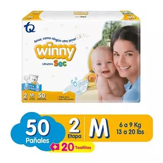 Pañal Winny Etapa 2 X 50
