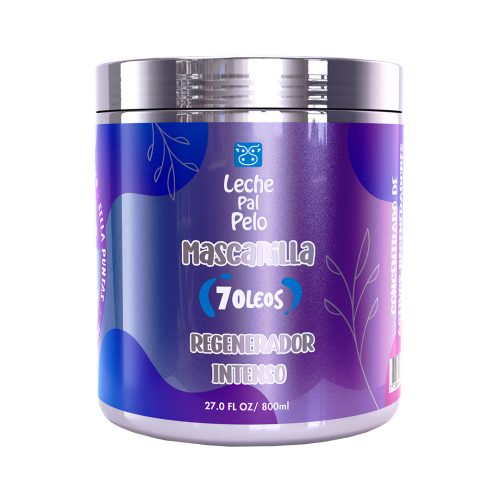 Leche Pal Pelo Mascarilla 7 Oleos X 800Ml