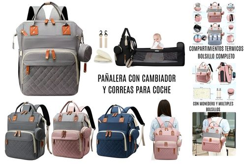 Pañalera Con Cambiador