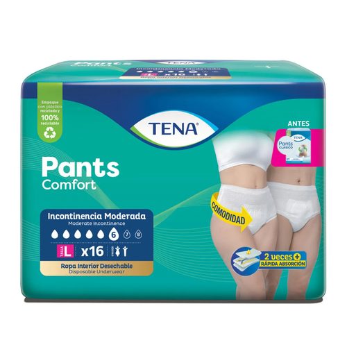 Pañal Tena Pants Talla L