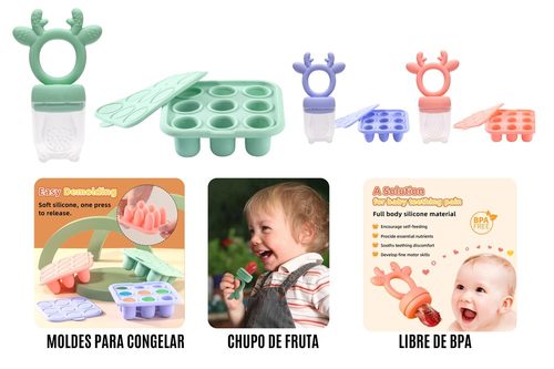 Chupo De Fruta + Molde