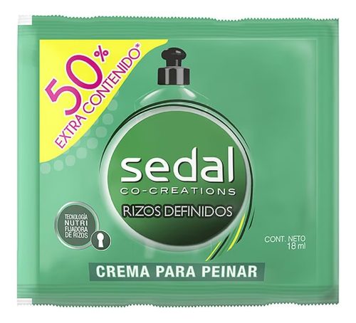 Crema De Peinar Sedal Sobres X 12 X 18Ml