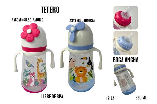 Tetero Flor 10 Onz