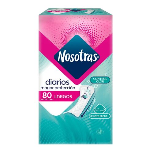 Protectores Nosotras Largos X 80