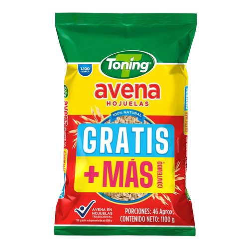 Avena En Hojuelas Toning