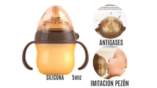 Tetero Silicona 4Onz